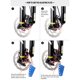 thumbnail image 2 of Regulador Accesorios de herramienta de alineación de Rotor de ajuste de espacio de freno de disco de bicicleta MTB plegable, 2 of 7