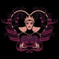 thumbnail image 2 of Junior's Snow White and the Seven Dwarfs Evil Queen Your Heart Belongs To Me  Graphic Tee Black Large, 2 of 3