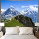 thumbnail image 5 of Tapiz de montaña, bosque, lago, paisaje natural, arte colgante de pared, manta fina de poliéster para techo, decoración del hogar, 5 of 5