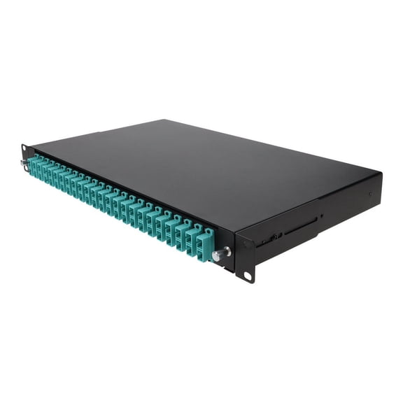 Addon ADD-1U24SCDM4 19-INCH RACK MOUNT 1U PATCH PANEL WITH 24 SC DUPLEX, MULTI-MODE OM