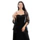 thumbnail image 1 of Chal bordado con estrellas y lunas para novia, vestido de noche, cheongsam, chal exterior para mujer, 1 of 6