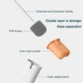 thumbnail image 5 of OAVQHLG3B Silicone Toilet Brush With Holder, Bathroom Toilet Brush Holder Set, Silicone Toilet Cleaning Brush For Deep-Cleaning, 5 of 6