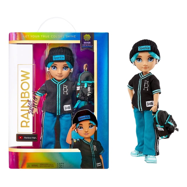 Muñeca de moda Rainbow High Jr High Series 2 River Kendall Tea