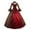 Red, variant on Victorian Dress for Women Long Party Dress Women's 1800s Rococo Masquerade Ball Gown Flare Sleeve Renaissance Dresses