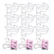 thumbnail image 5 of Juego de 15 clips para carpetas + 45 clips de papel, suministros escolares de oficina, herramienta de fijación estacionaria, 5 of 8