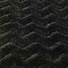 RTC Fabrics 100% Polyester Fleece 60" WideZigzag Black Print Sewing & Crafting Fabric by the Yard