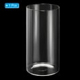 thumbnail image 3 of Uxcell 7.9"x3.9" Clear Glass Cylinder Vase Tabletop Flowers Vase Floating Candle Holder Vase, 3 of 6