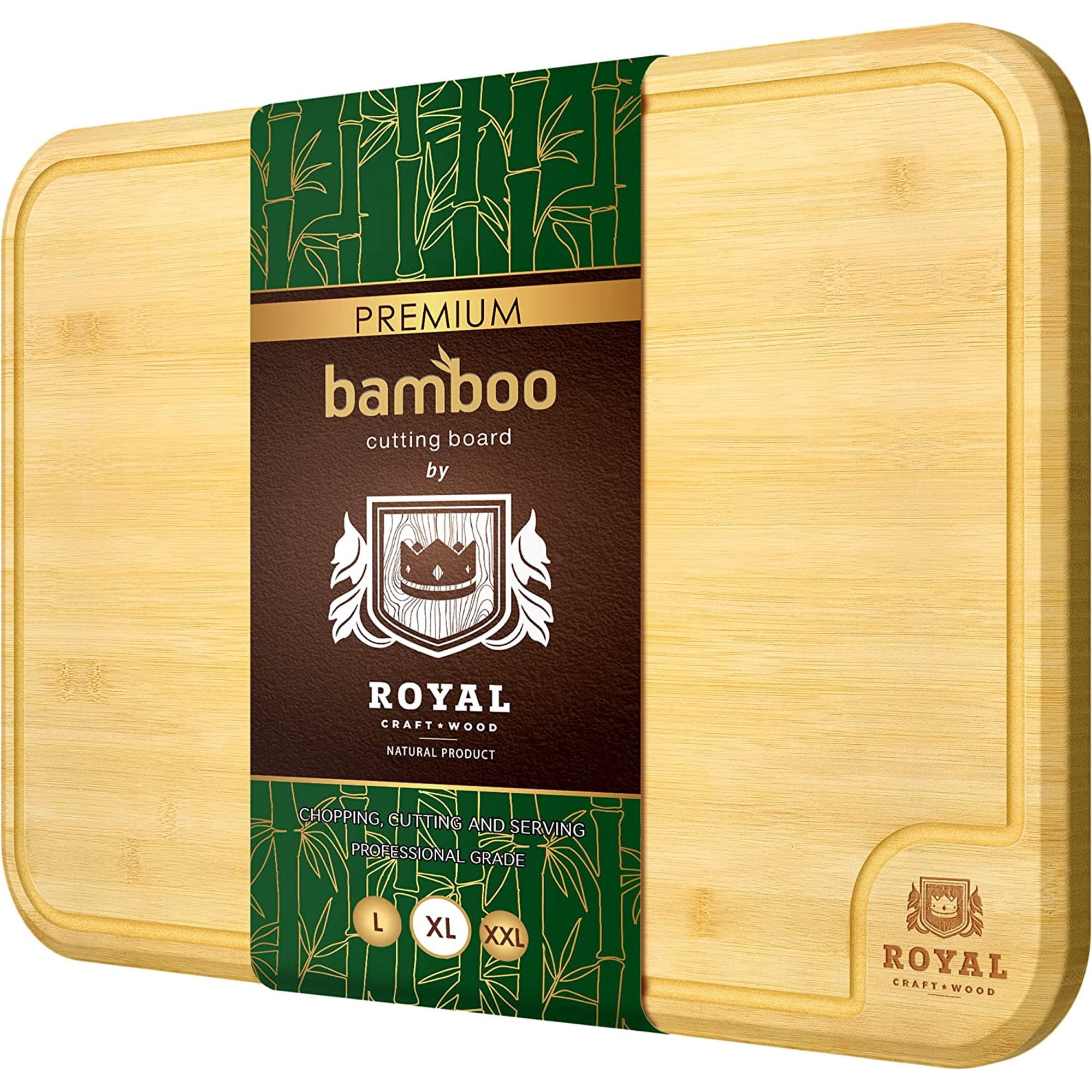  Wooden Cutting Boards for Kitchen: Organic Bamboo Wood