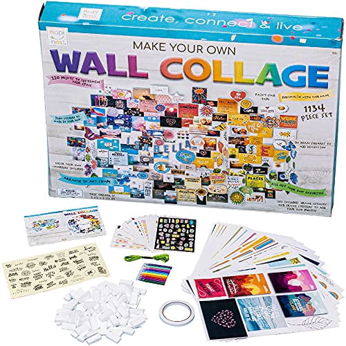 Hapinest DIY Wall Collage Picture Arts and Crafts Kit