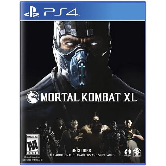 Mortal Kombat XL, Warner Bros, PlayStation 4, 883929527458