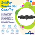 thumbnail image 3 of Juguete masticable SodaPup Vampire Bat, duradero, para perros, de nailon, EE. UU., 3 of 6