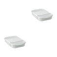 thumbnail image 2 of Caja de almacenamiento conveniente y sellada Cateissary para conservación fresca varios tamaños grande 800ML 2Conjunto, 2 of 6