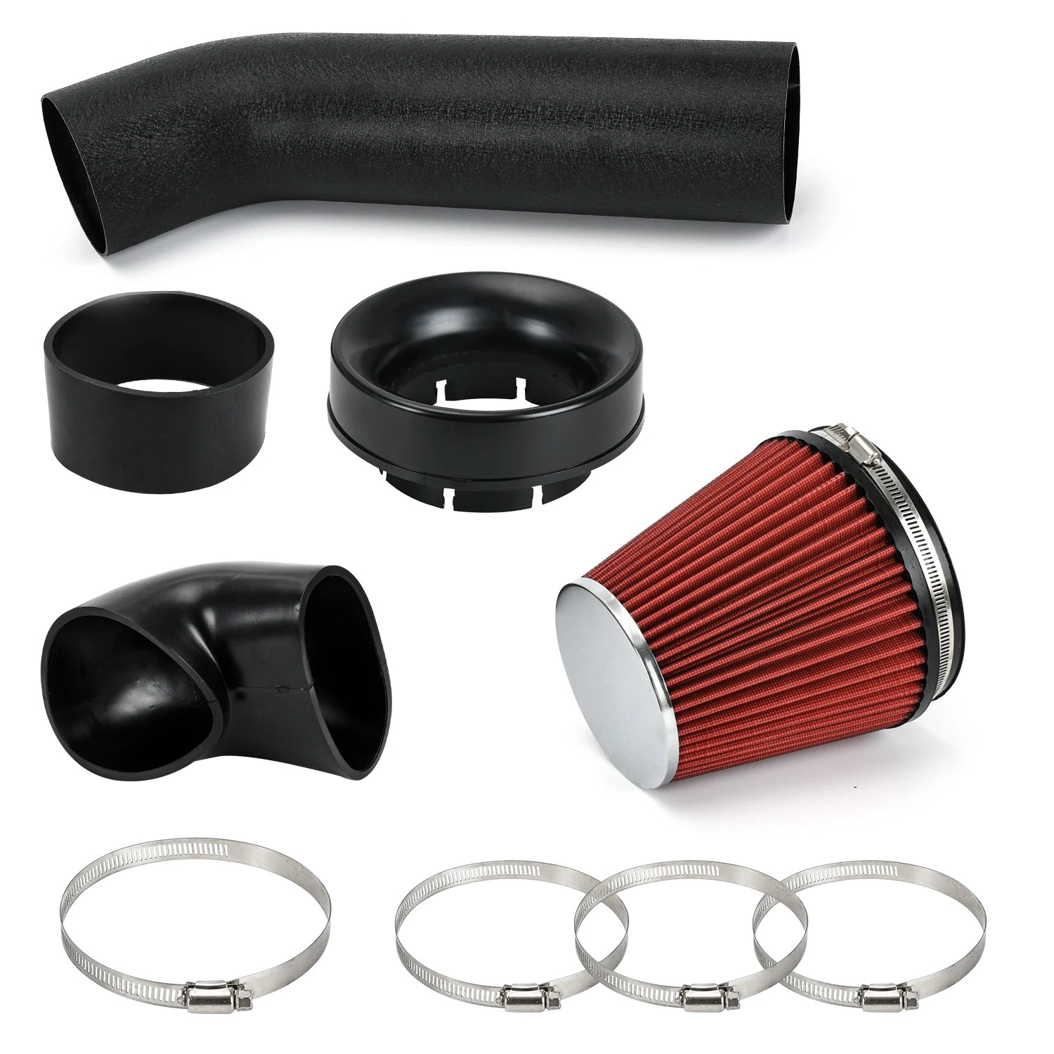 4" LS Swap Cold Air Intake for LSX LS1 LS2 LQ4 Chevelle GTO Monte Carlo Caprice