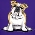 thumbnail image 3 of CafePress - Cute English Bulldog Kids Dark T Shirt - Dark T-Shirt Kids XS-XL, 3 of 4