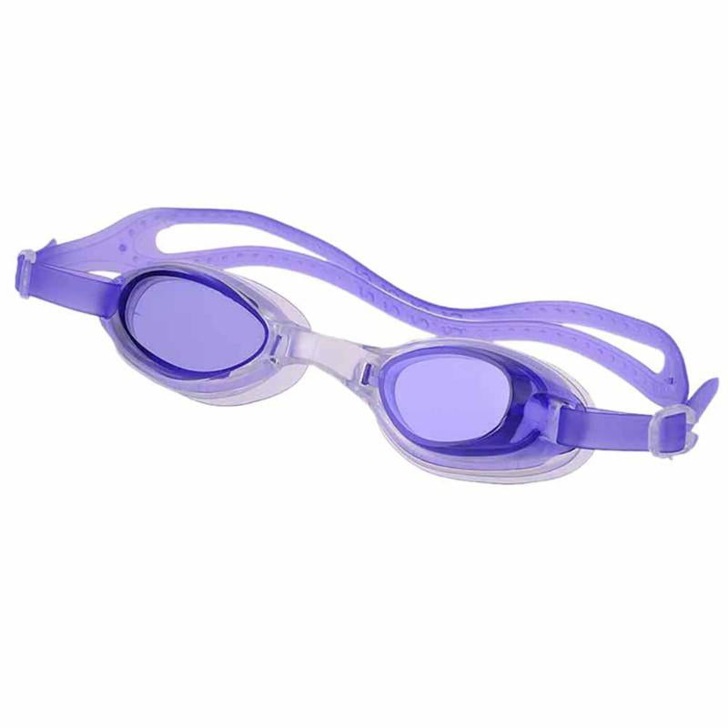 Purple Adult Anti-fog UV Protection Lenses Swim Swimming Goggles 