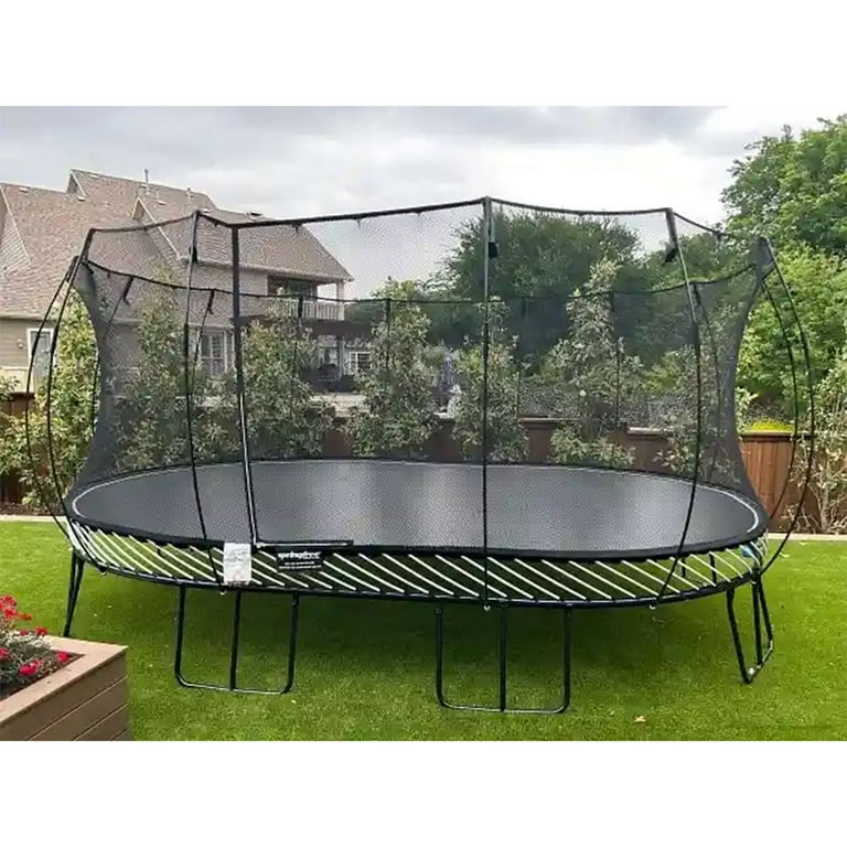 Springfree Heavy Duty Jumbo Oval 12 x 19 ft Trampoline with