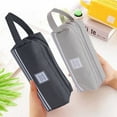 thumbnail image 2 of PEIBang Pencil Pen Case with 2 Compartments,Large Storage High Capacity Bag,Pouch Holder Cosmetic Bag for Office Home, 2 of 4