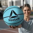 thumbnail image 4 of Reebok Size 6 Basketball with inflatable Pump - Durable Rubber Basketball for Indoor & Outdoor Play, Mint – Official Size 6 Basketball for Adults and Teens, 4 of 7