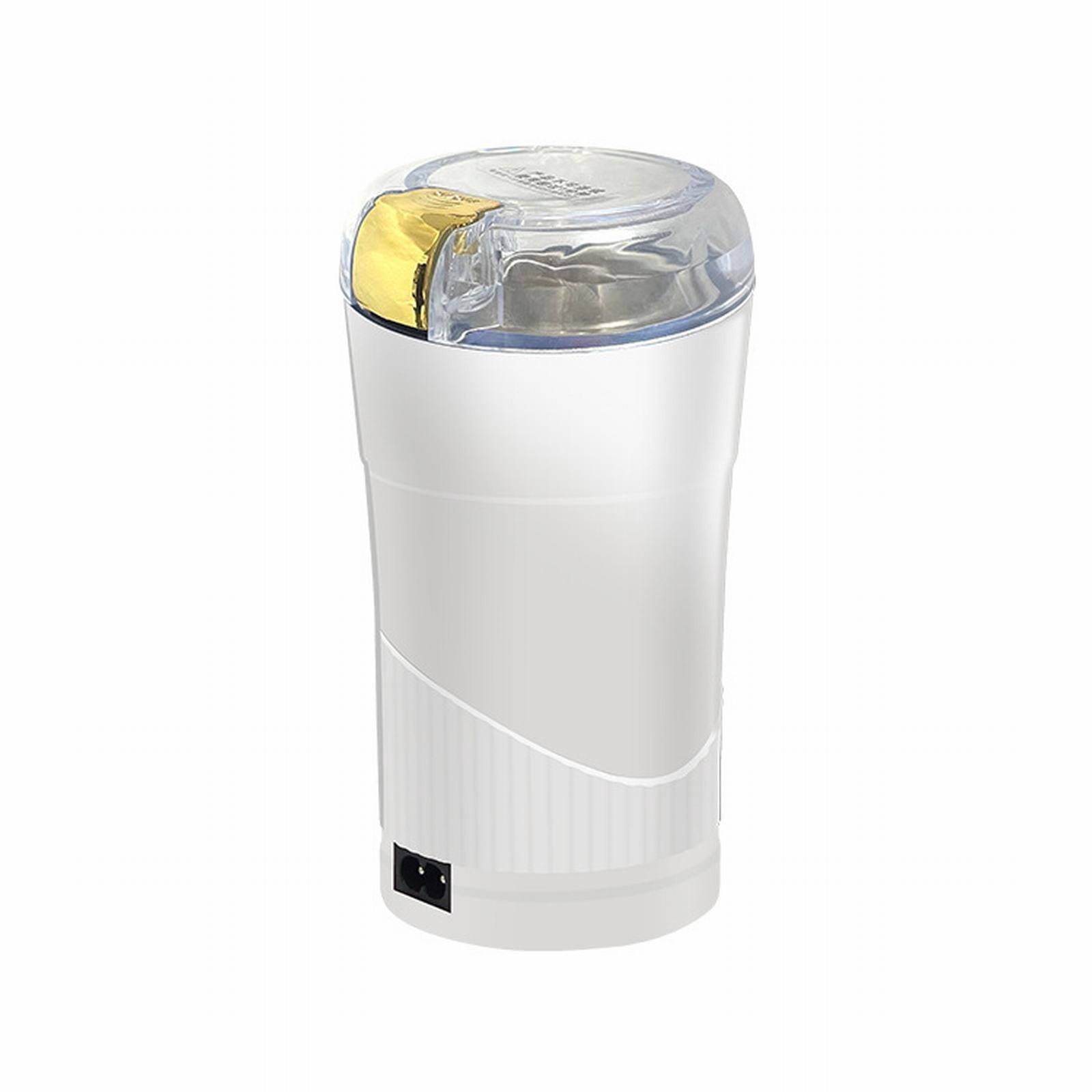 XKHAZA Coffee Grinder, Electric Coffee Grinder, Quiet Spice Grinder, One Touch Coffee Mill for Beans, Spices and More, with Clean Brush, Stainless Steel