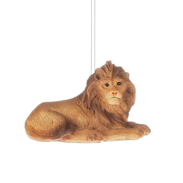 LION Christmas Tree Ornament, 3.25" Long, by Midwest CBK