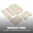 thumbnail image 3 of Kreg Woodworking Kit Step Stool - Easy Assembly Small Wooden Step Stool with 2 Driver Bits - Easy Woodworking Kit - Great Gift or Craft Project, 3 of 7