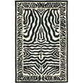 thumbnail image 2 of Contemporary Rug - Rodeo Drive Wool Pile -Black/White Style-A-Color:Black/White,Design:Contemporary,Shape:Medium Rectangle,Size:8'L x 5'W, 2 of 2