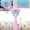 Pink, variant on BotaniNest Musical Light-up Bubble Wand,Magic Bubble Wand Bubble Blower 100ml