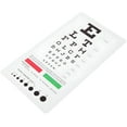 thumbnail image 3 of CCOCC Eye Chart for Testing Double Sided Portable Vision Chart Assorted Color Small Size, 3 of 4