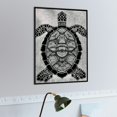 thumbnail image 4 of BCIIG Turtle Black and White Pattern Wooden Jigsaw Puzzle Vertical Style Eco-friendly Wood Gift for Family Friends 500PCS, 4 of 8