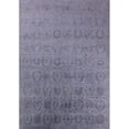 thumbnail image 1 of Ahgly Company Indoor Rectangle Mid-Century Modern Lavender Purple Oriental Area Rugs, 2' x 4', 1 of 6