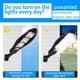 thumbnail image 3 of Luz solar LED Sensor de carga de luz solar para exteriores Luces nocturnas Super brillante COB Control remoto Lámpara montada en la pared Garden Iluminación y accesorios Con control remoto Billuyoard HA073502-01, 3 of 6