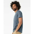 thumbnail image 2 of Bella Canvas Mens Crewneck Triblend Short Sleeve Tee, 2XL, Solid Slate Triblend, 2 of 5