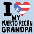 thumbnail image 2 of CafePress - I Heart My Puerto Rican Grandpa Body Suit - Baby Light Bodysuit, Size Newborn - 24 Months, 2 of 4