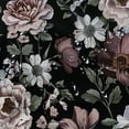 thumbnail image 5 of Shiartex Floral Shower Curtain for Bathroom Set Dark Rose Blossom Flower Boho Victorian Spring Wildflower Vintage Plant Bath Curtain Decorative Polyester Fabric Cloth Waterproof Decor 60x72, 5 of 7