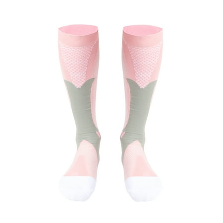 NK SUPPORT Compression Socks 20-30mmHg for Women & Men Best Recovery Performance Stockings for Athletic Running, Travel, Nursing, Medical, Sports Socks Single (One