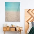 thumbnail image 2 of COMIO  Tapestry Wall Hanging Coast Travel Close Holiday Outdoor Sand Blurred Water Sky Nature Design Tropical Shell Abstract Tapestry Wall Art for Dorm Decoration, 2 of 7