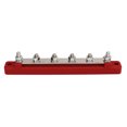 thumbnail image 1 of Power Distribution Block, 6 Post Power Distribution Terminal Block With Dust Cover M6 Studs DC12V To 48V 150A For Cars Boats RVs, 1 of 8