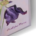 thumbnail image 3 of Epic Art 'Study In Lavender And Purple' by Christopher Pierce, Acrylic Glass Wall Art, 12"x24", 3 of 8