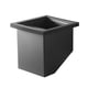 thumbnail image 1 of Contenedores de café Giros de café espresso Goma incrustada Rodilla de goma Copage Urware rectangular Hollow Estable colocación para Barista Cafe Bar inclinado Advancent HA011218-01B, 1 of 7