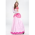 thumbnail image 4 of Disfraz de princesa de melocotón para mujer, vestido de princesa bella para fiesta de Halloween, vestido de cumpleaños para madre e hijos, fiesta de Carnaval, 4 of 5