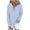 Light Blue, variant on Women Early Fall Fashion Cropped Sweatshirt Zip Up Light Fit Workout Crewneck Sweatshirt Long Sleeve Tops Business Casual