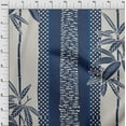 thumbnail image 4 of oneOone Cotton Poplin Medium Blue Fabric Tropical Craft Projects Decor Fabric Printed By The Yard 56 Inch Wide, 4 of 6