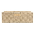 thumbnail image 1 of Basket Storage Woven Seagrass Wicker Rattan Baskets Bin Serving Organizer Closet Box Tray Willow Cabinet Straw Cube, 1 of 7