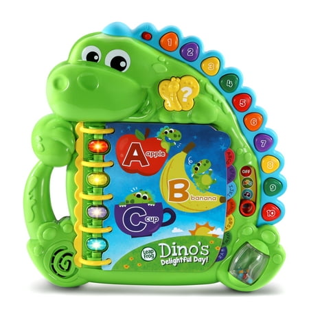 LeapFrog, Dinos Delightful Day Book, Interactive Book for 1 Year (Best Learning Electronics For 3 Year Olds)