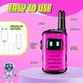 thumbnail image 5 of Walkie Talkies for Kids,Mini Rechargeable Walkie Talkies Two-Way Radios,3-6 Year Old Boys Girls Toys,Birthday Easter Gifts for Kids Ages 3 4 5 6 7 8, 5 of 6
