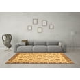 thumbnail image 3 of Ahgly Company Indoor Rectangle Abstract Brown Modern Area Rugs, 6' x 9', 3 of 4