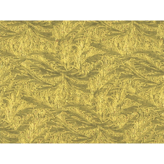 Pack of 1, Gold Foil Emb #163 26" x 417' Half Ream Gift Wrap (Foil) for Holiday, Party, Kids' Birthday, Wedding & Special Occasion Packaging