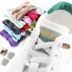 thumbnail image 2 of Cordones elásticos para zapatillas de deporte, cordones planos sin corbatas para niños y adultos, bandas de goma para zapatos, 2 of 5