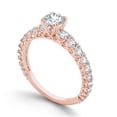 thumbnail image 2 of 1 Carat T.W. Diamond Classic 14kt Rose Gold Engagement Ring, 2 of 4