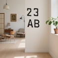 thumbnail image 3 of 2026 New Solar House Numbers for Outside, Light Up Address Numbers for House, No Drill Adhesive or Screw Mount, IP65 Waterproof LED Illuminated Modern Address Sign, Dusk to Dawn, 3 of 6